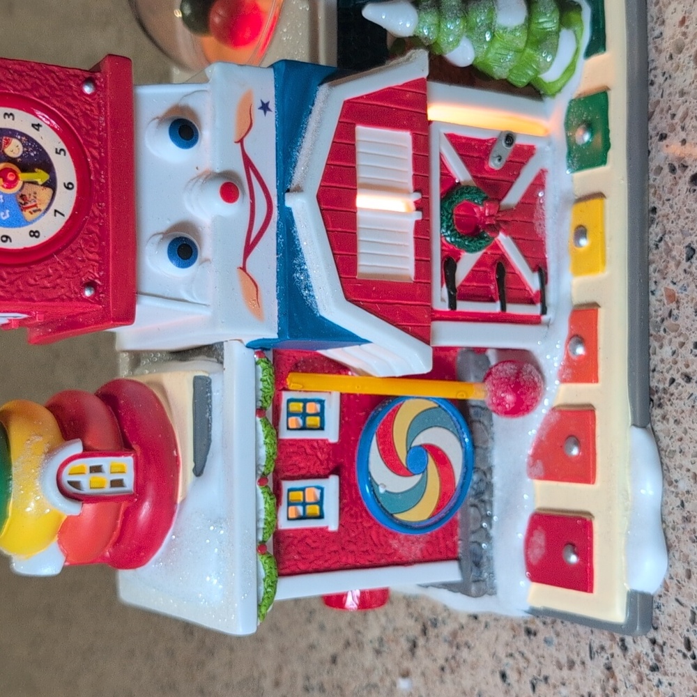 DEPARTMENT56/Fisher Price Fun Factory with Box (Retired in 2016) - Picture 5 of 15